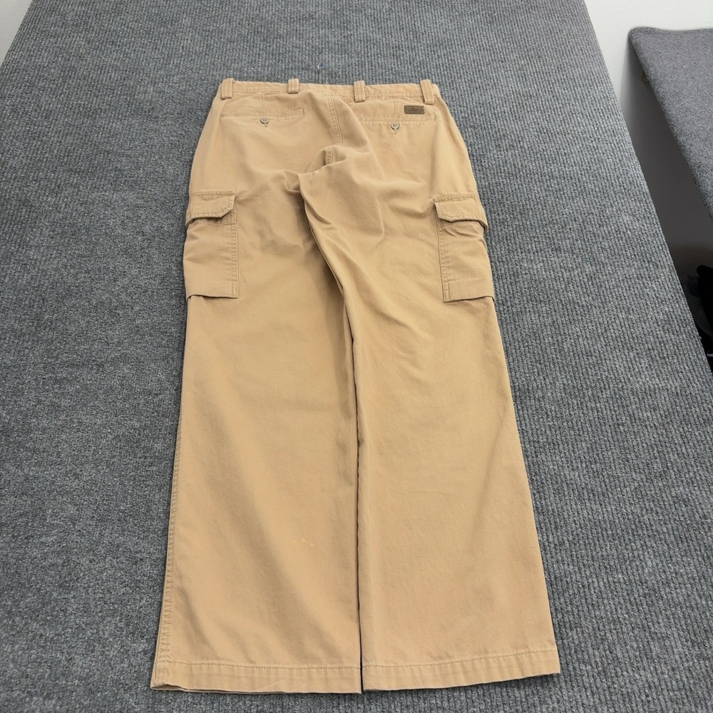 Dockers Cargo Pants Mens 34x34 Tan Cotton Flat Front Relaxed Fit Utility Style - Picture 8 of 11